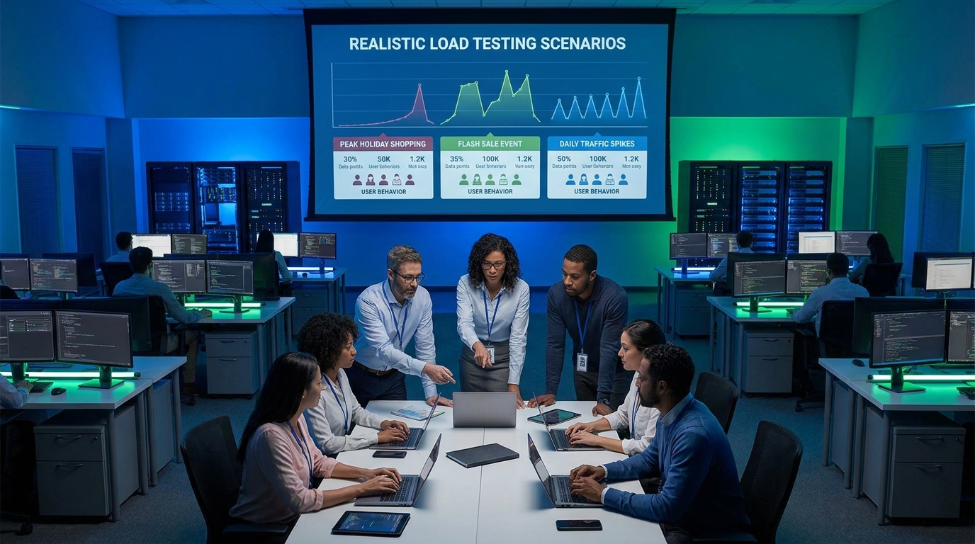 How to Create Realistic Load Testing Scenarios for E-Commerce Websites in 2026