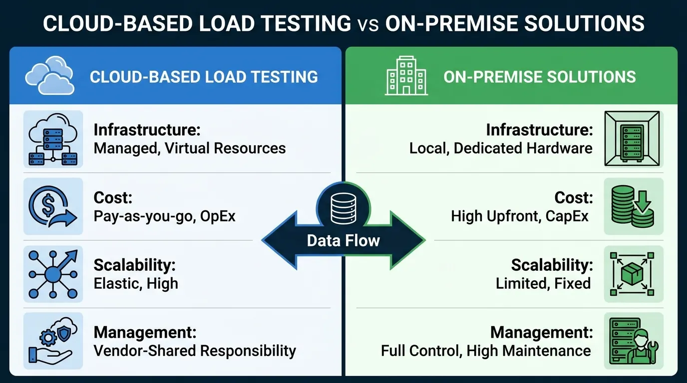 Cloud Load Testing vs On-Premise Solutions for Startups: A 2026 Comparison Guide