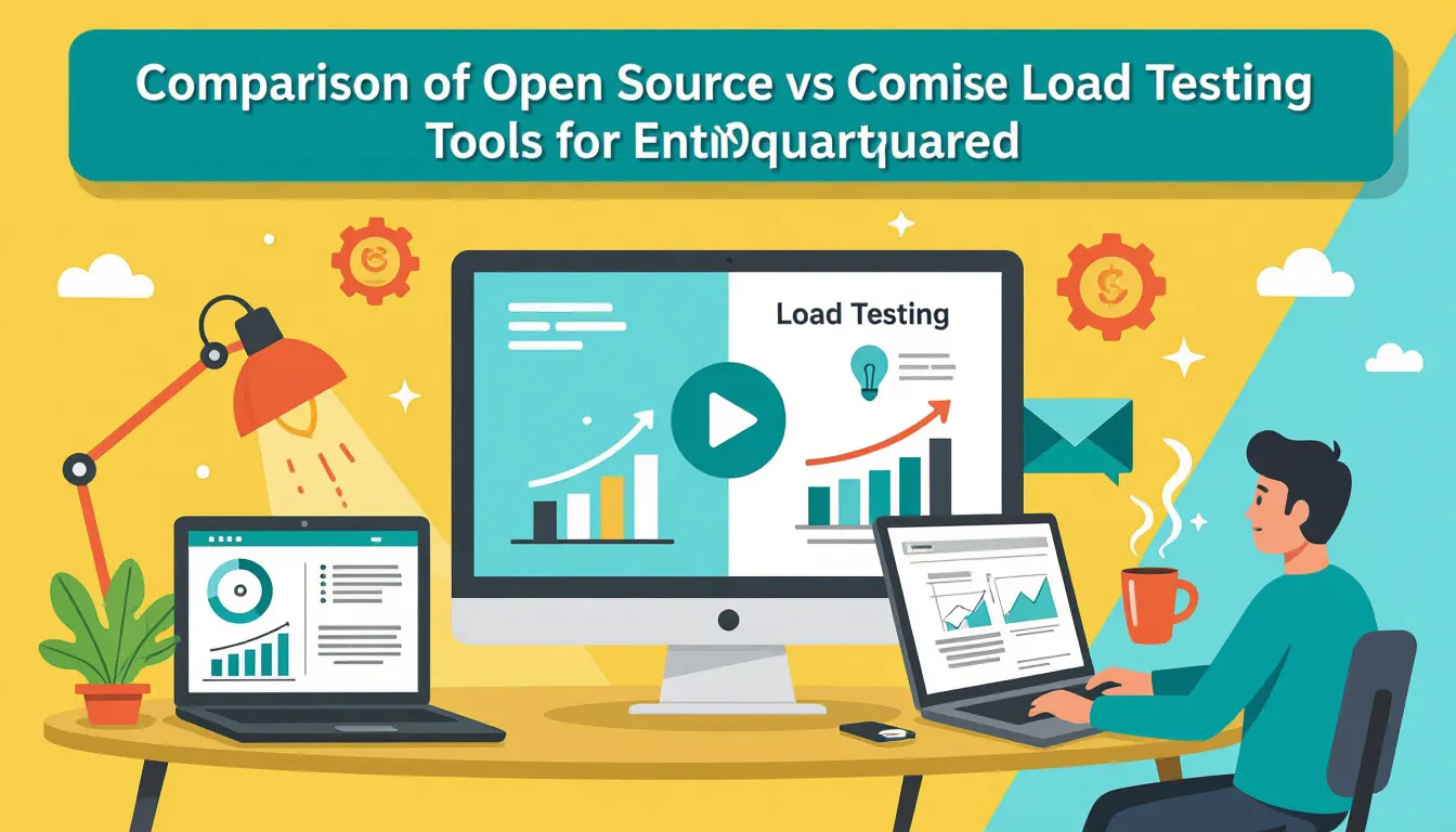 Open Source vs Commercial Load Testing Tools: A 2026 Comparison for Enterprise Decision Makers