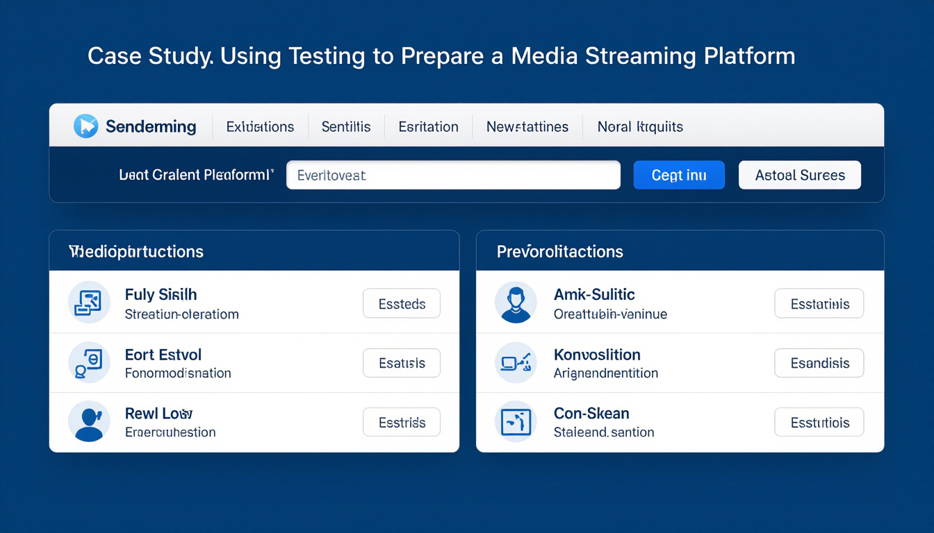 Load Testing for Media Streaming Performance