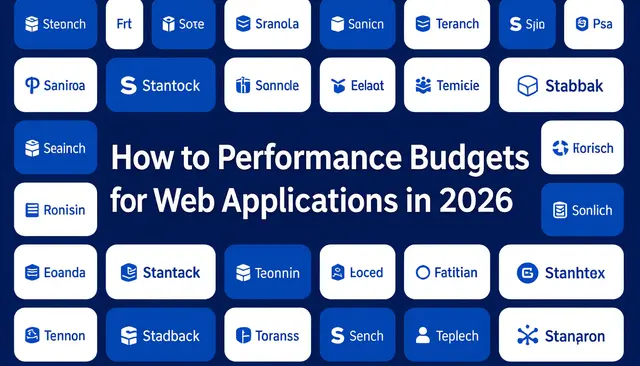 Set Performance Budgets for Web Apps in 2026