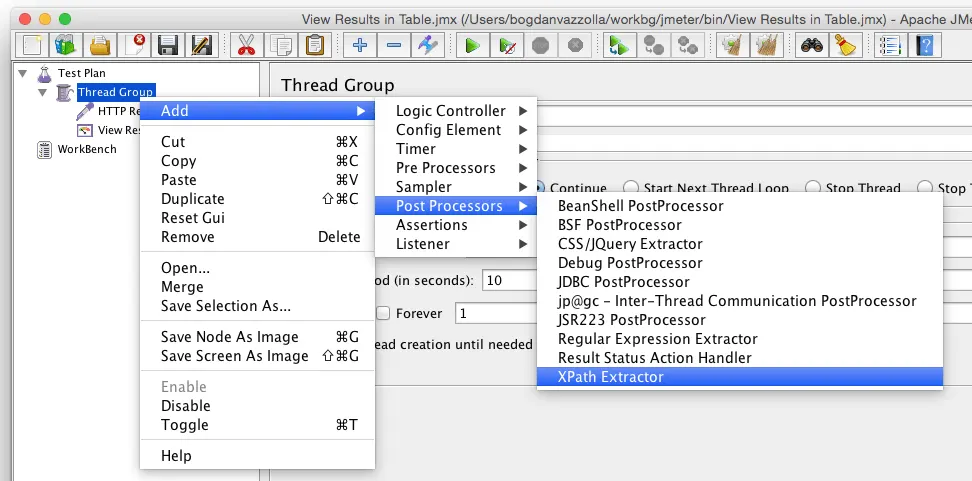 adding-xpath-extractor