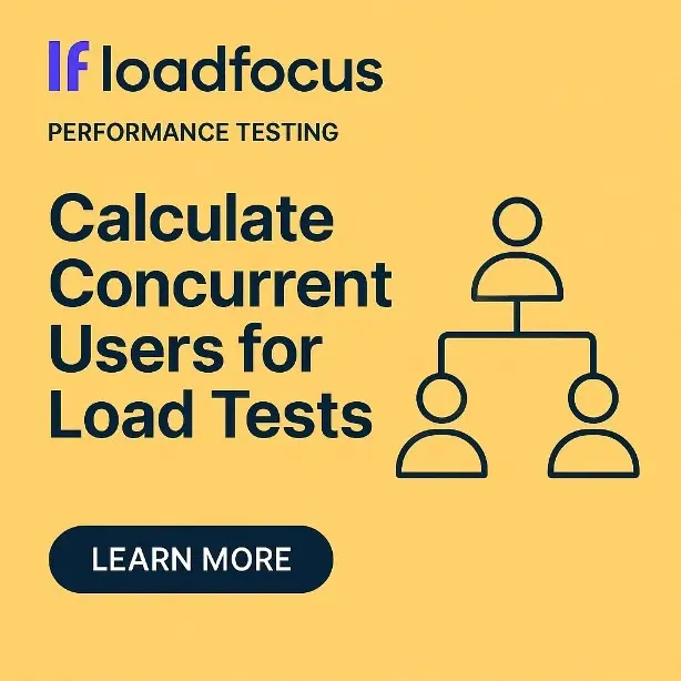 Calculate concurrent users for load tests