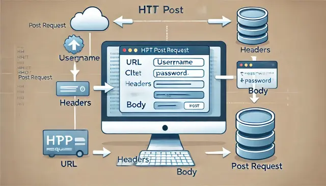 How are Parameters Sent in an HTTP POST Request?
