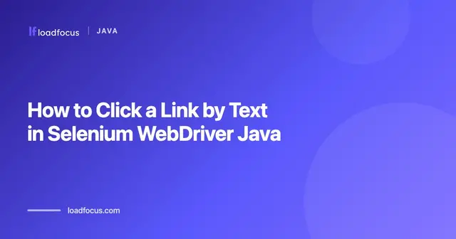How to Click a Link by Text in Selenium WebDriver Java
