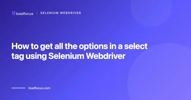 How to get all the options in a select tag using Selenium Webdriver