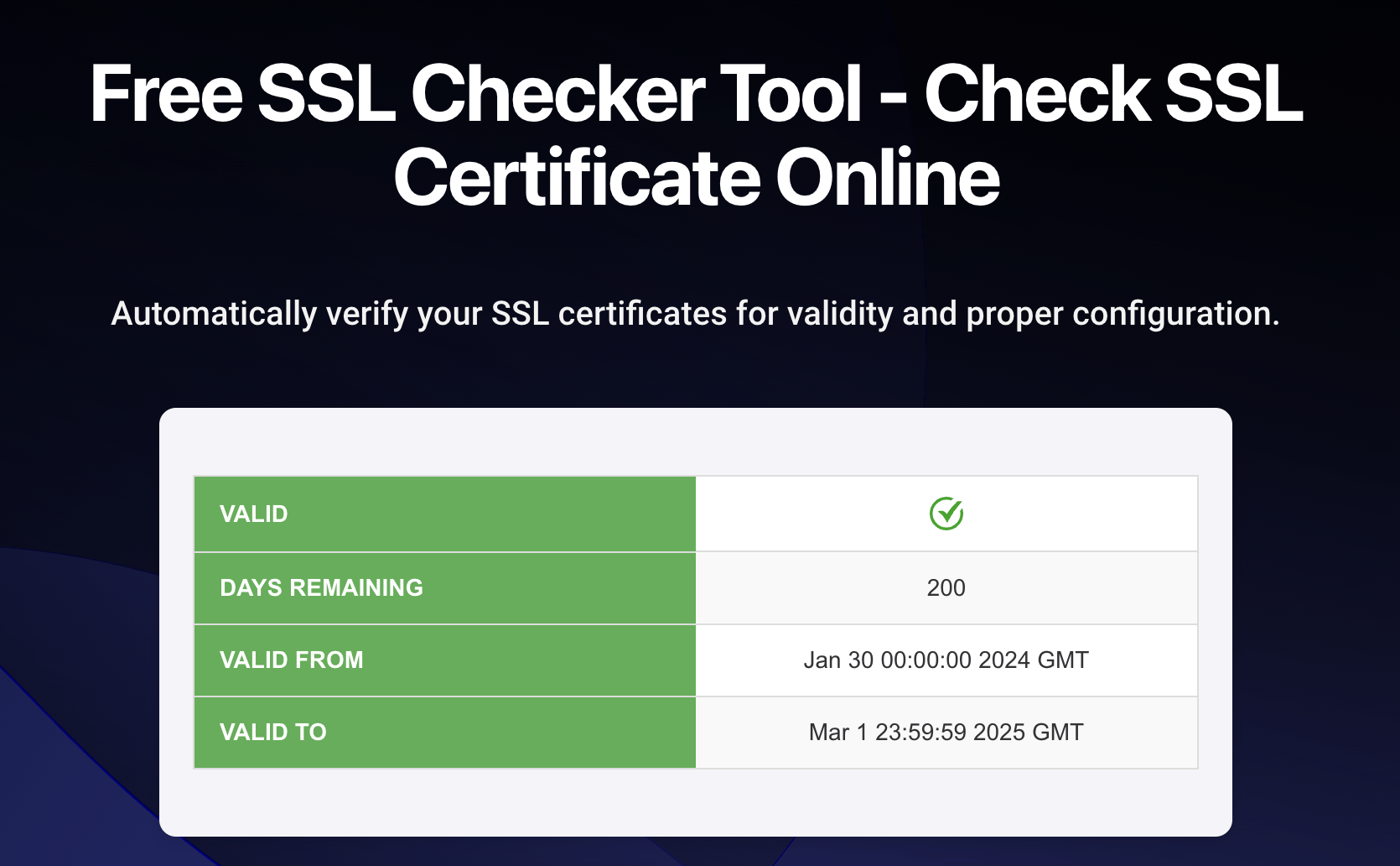 Top 7 Free SSL Checkers to Ensure Reliable Certificate Installation and Site Security