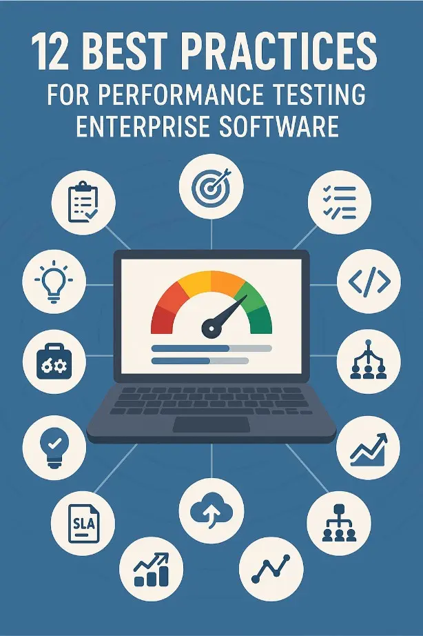 12 Best Practices for Performance Testing Enterprise Software