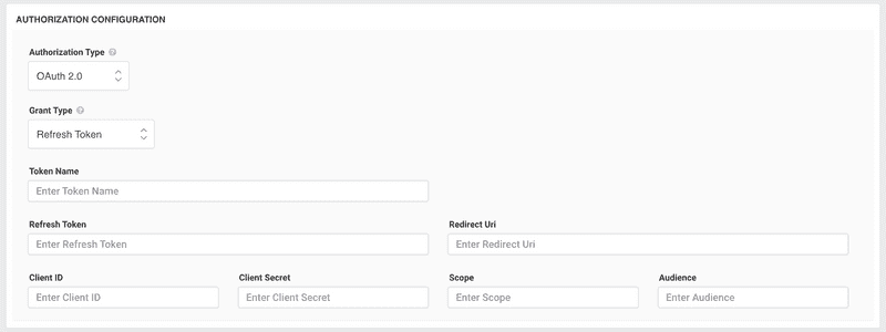 Refresh Token Grant Type in LoadFocus