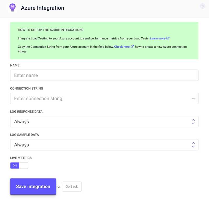 Azure App Insights integrations