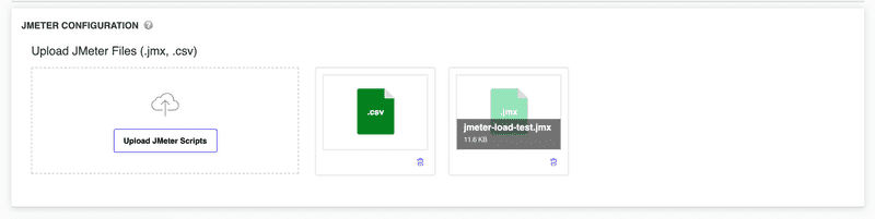 Upload Apache JMeter Scripts